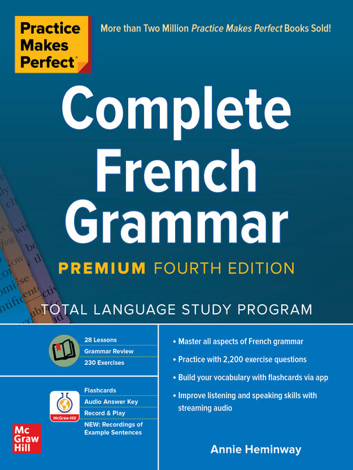 Title details for Complete French Grammar by Annie Heminway - Wait list
